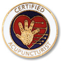 Certified Acupuncturist Pin