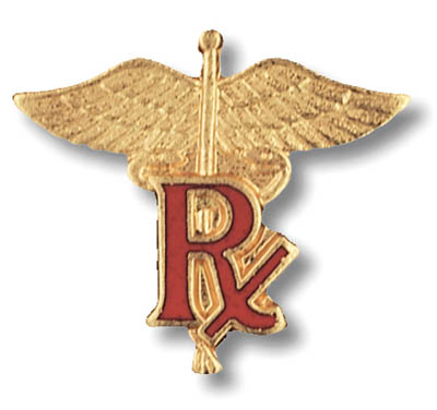 Pharmacist (RX) Pin