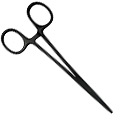 5.5" Kelly Forceps - Stealth Edition