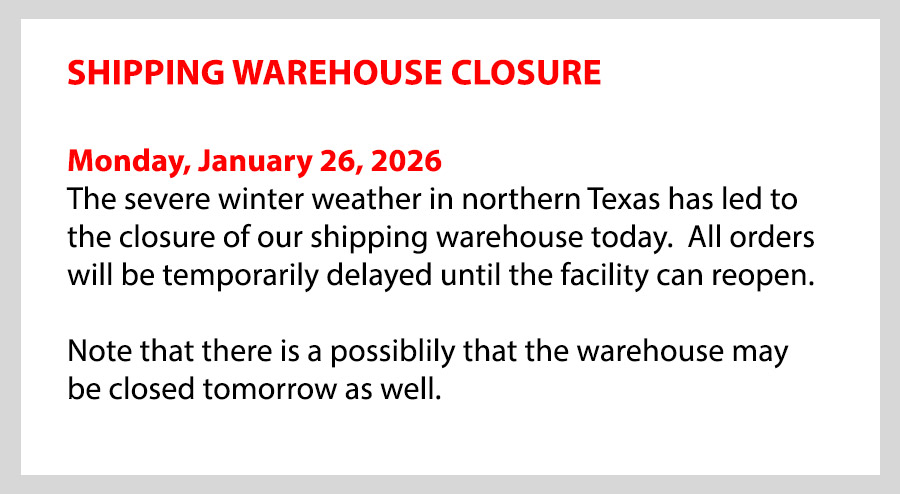 Warehouse Closed Today