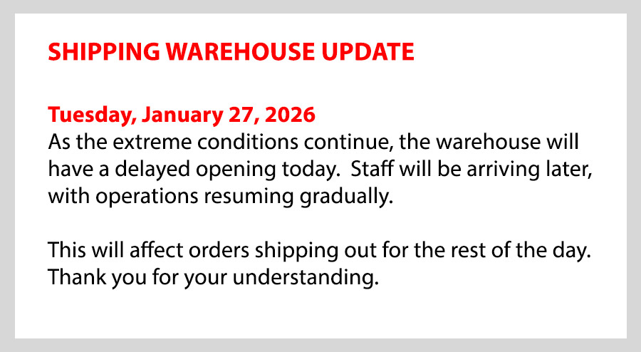 Shipping Update