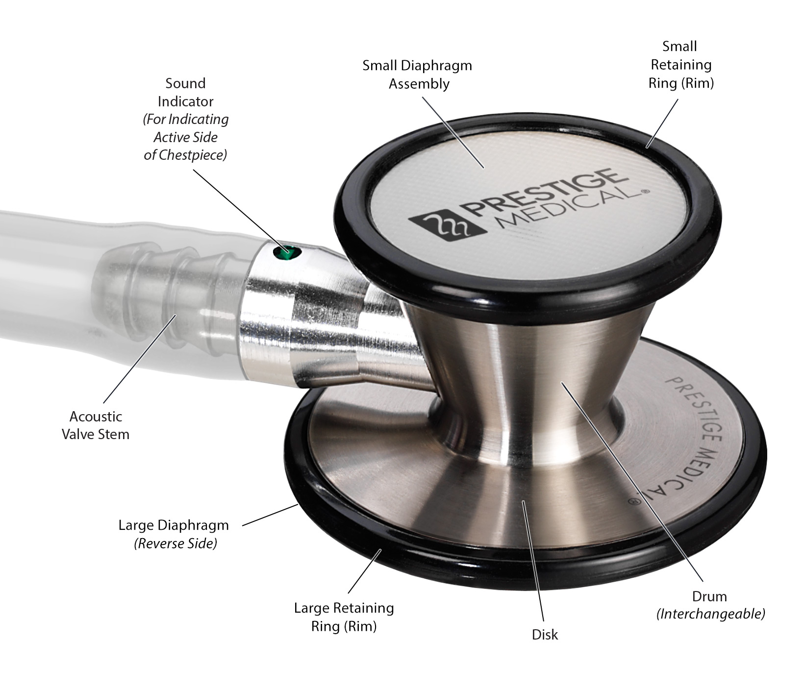 Diaphragm of stethoscope discount