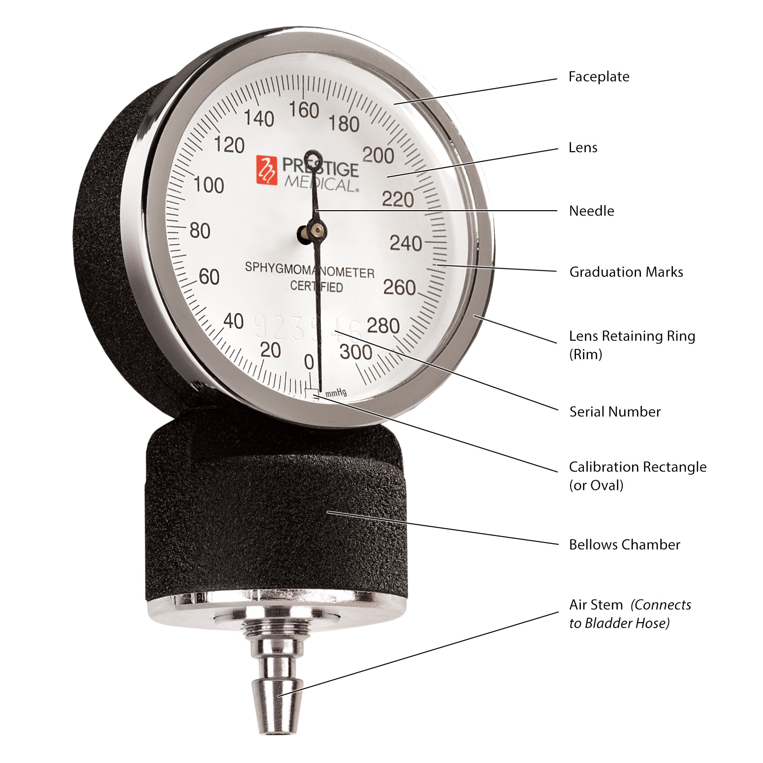 Prestige Medical Cotton Blood Pressure Monitor Extra Large Cuff