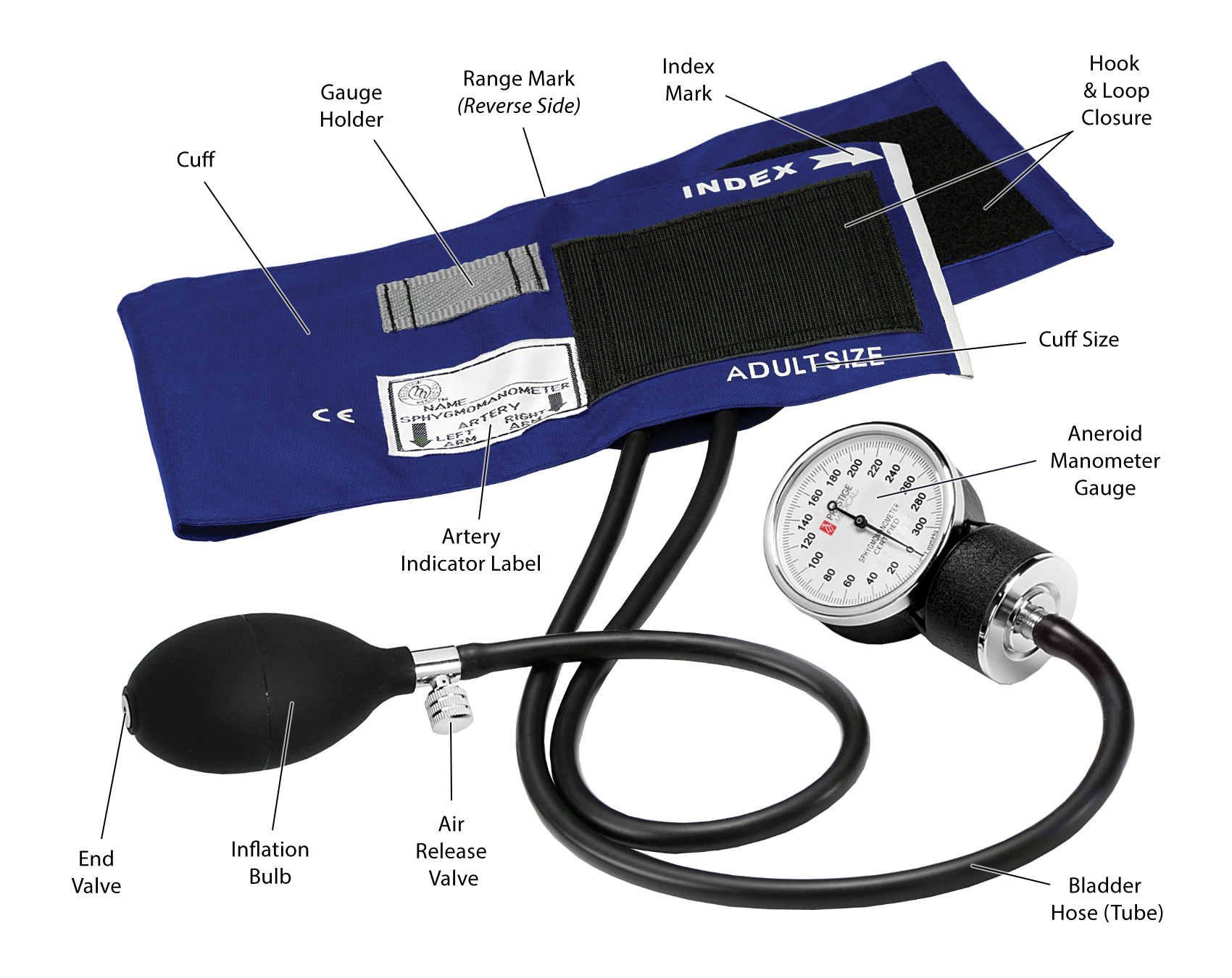 PRESTIGE Medical Healthmate® Digital Blood Pressure Monitor - Large Ad