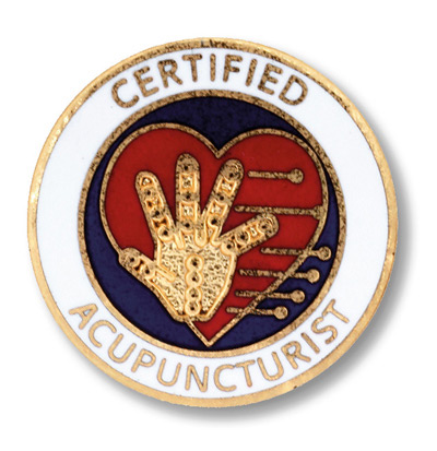 Certified Acupuncturist Pin-