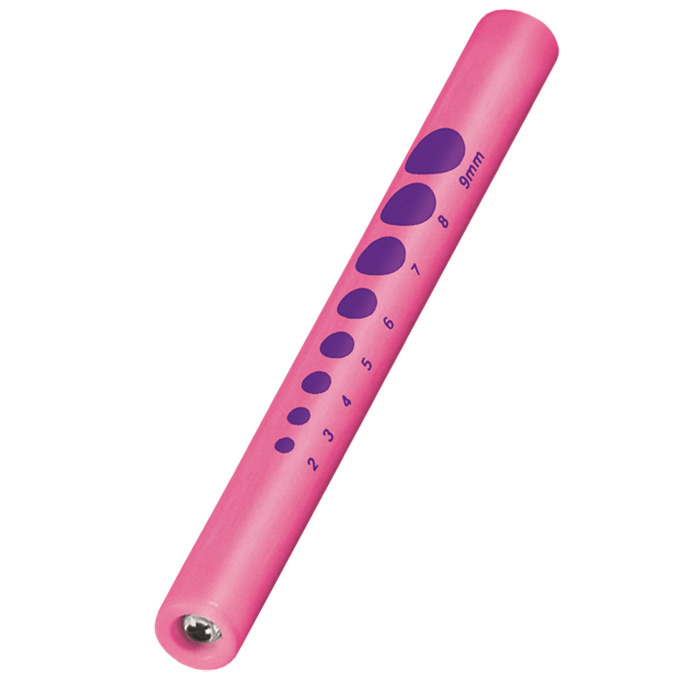 Pupil Gauge Disposable Penlight-