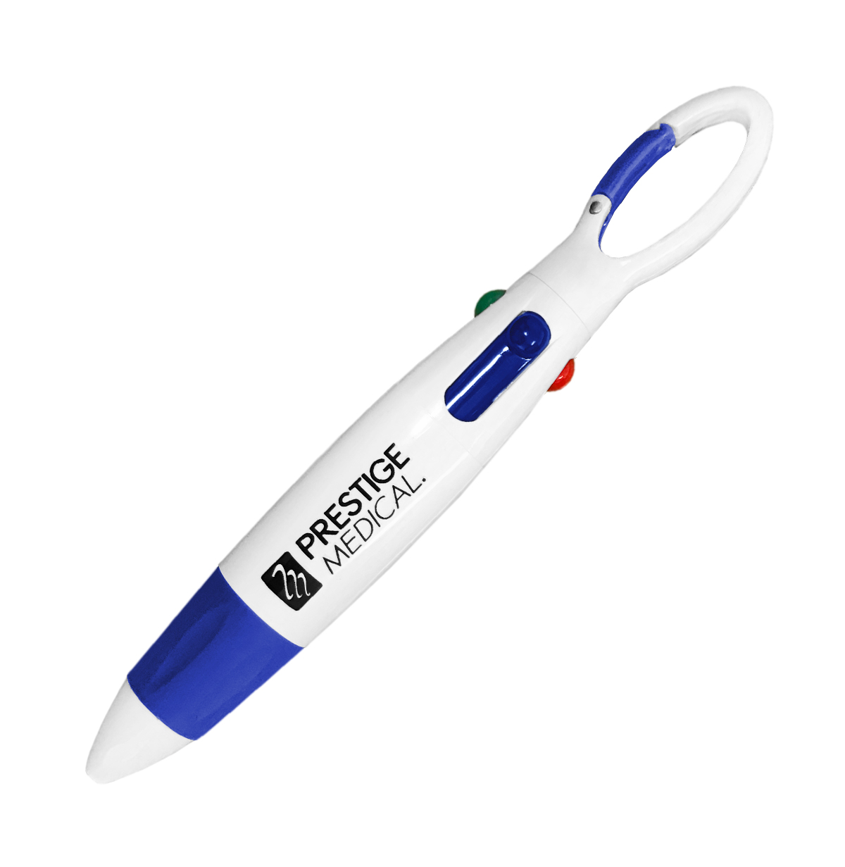 4-Color Carabiner Pen-Prestige Medical