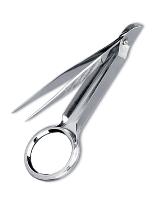 4.5&#34; Magnifying Splinter Forceps-