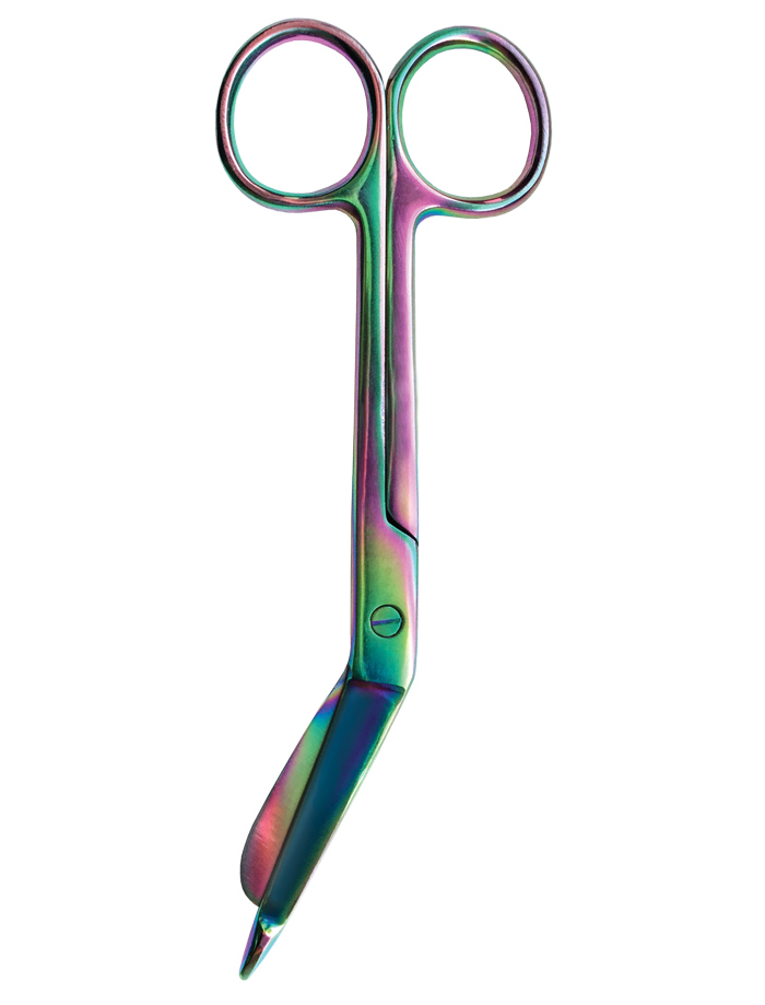 5&#46;5&#34; Bandage Scissor &#45; Rainbow Finish-Prestige Medical