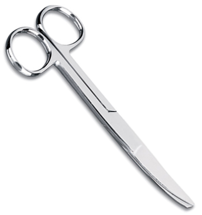 5&#46;5&#34; Dressing Scissor &#40;Curved Blade&#41;-Prestige Medical