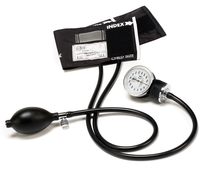 Pediatric Cotton Cuff Aneroid Sphygmomanometer-Prestige Medical