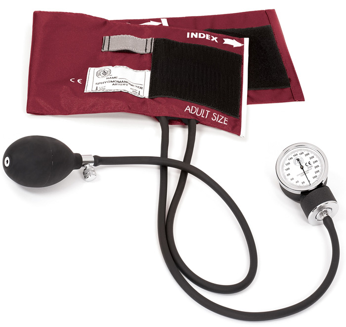 Premium Adult Aneroid Sphygmomanometer-Prestige Medical