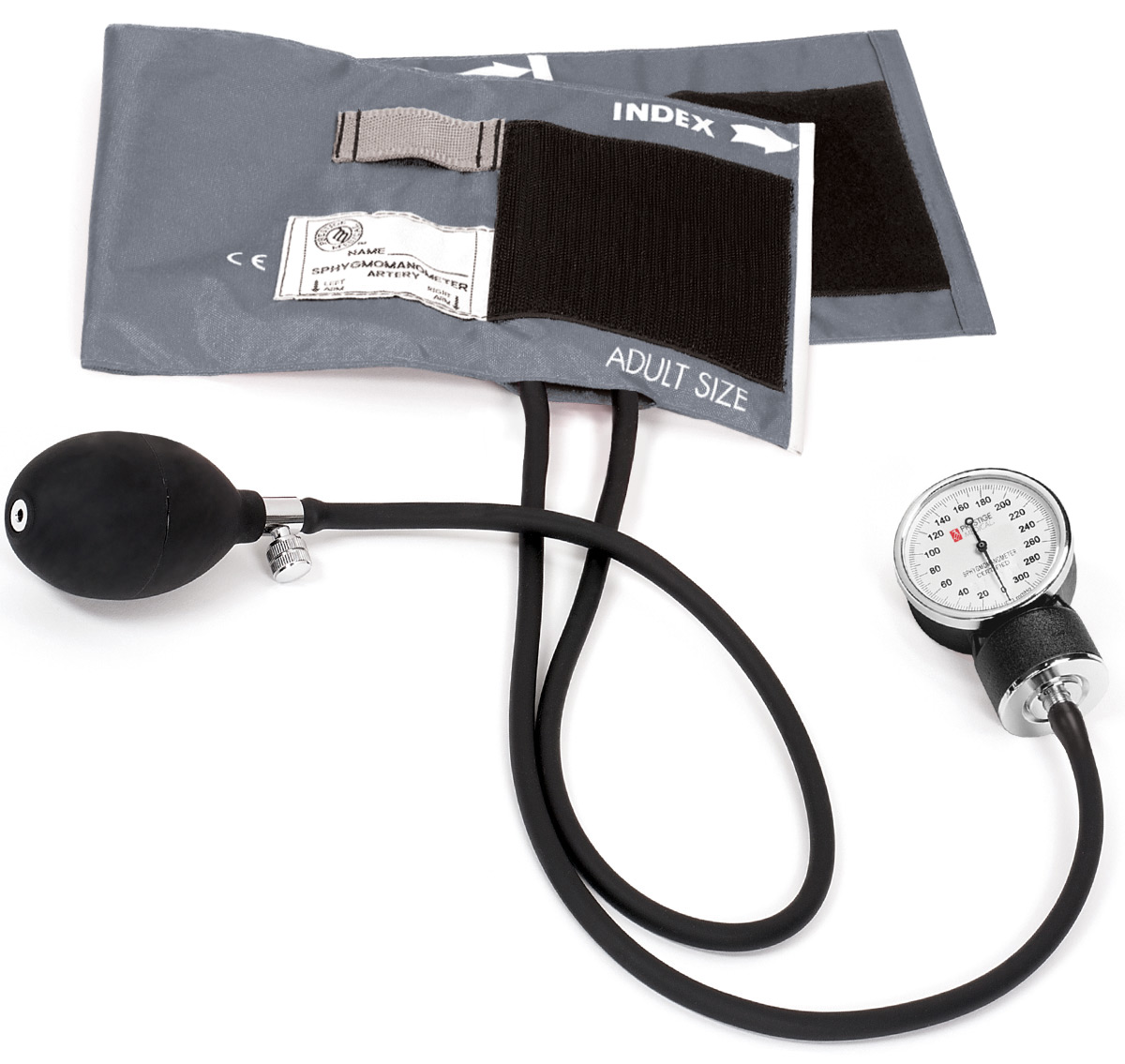 Premium Adult Aneroid Sphygmomanometer-Prestige Medical