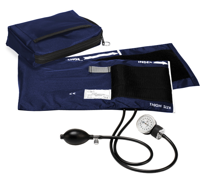 Premium X&#45;Large Adult Aneroid Sphygmomanometer-Prestige Medical