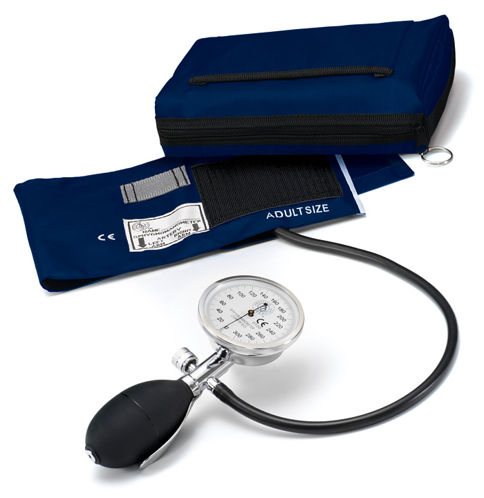 Single-Hand One Tube Aneroid Sphygmomanometer-Prestige Medical