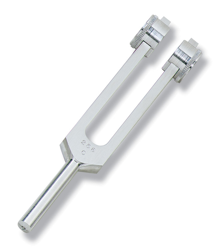 256Hz Frequency Tuning Fork with Weights-Prestige Medical